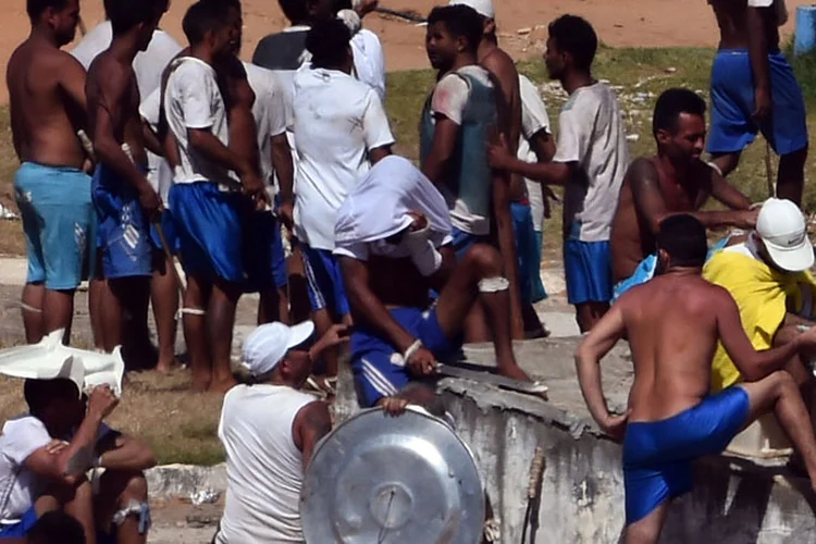 Alcaçuz: a guerra entre facções criminosas entrou no sexto dia nesta quinta-feira (Reuters)