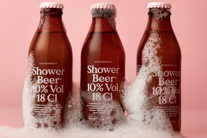 ShowerBeer: a cerveja para ser bebida no banho