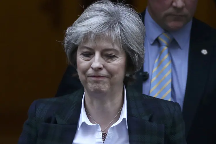 Theresa May: governo espera reverter as alterações quando a legislação voltar para a câmara baixa do Parlamento (Neil Hall)