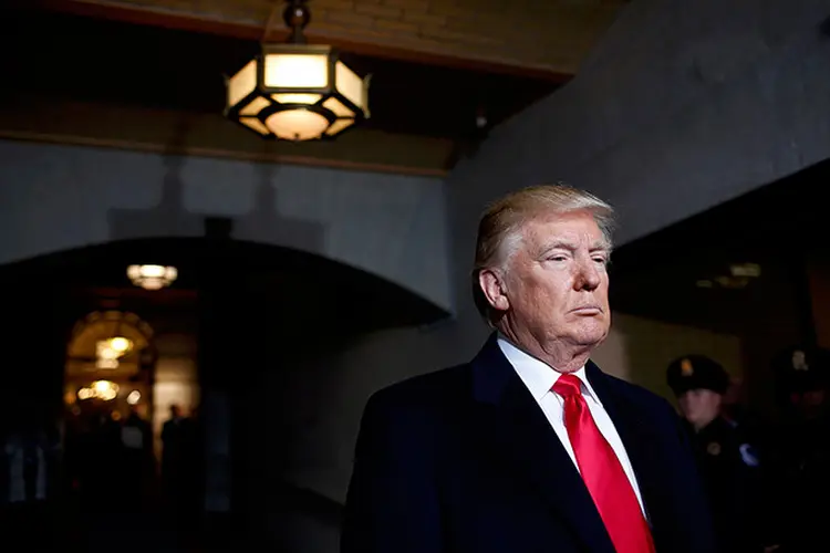 Donald Trump: o presidente republicano quer agir rapidamente (Win McNamee/Pool/Reuters)