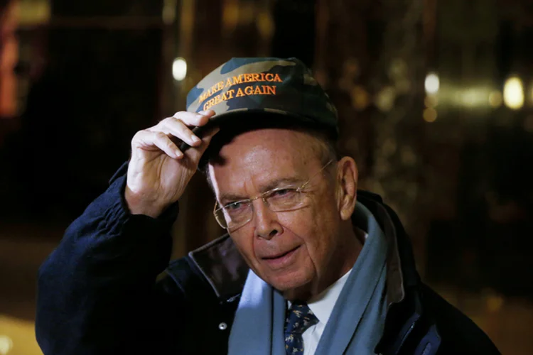 Wilbur Ross, secretário de Comércio do governo Trump (Lucas Jackson/Reuters)