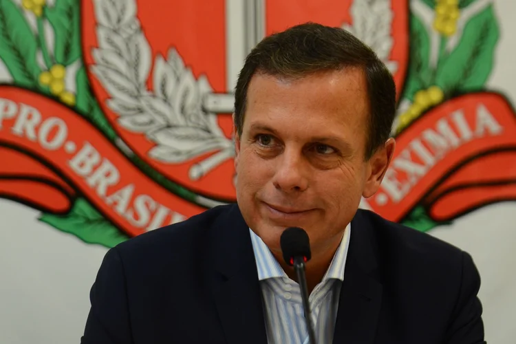 João Doria: prefeito afirmou que manteve contratos de aluguel de carro blindado por segurança (Rovena Rosa/Agência Brasil)