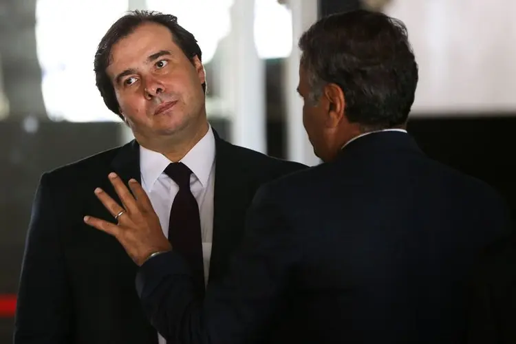 Maia: Janot encaminhou na terça-feira ao Supremo 83 pedidos de abertura de inquérito baseados nos acordos de delação premiada de 77 executivos da Odebrecht (Marcelo Camargo/Agência Brasil)