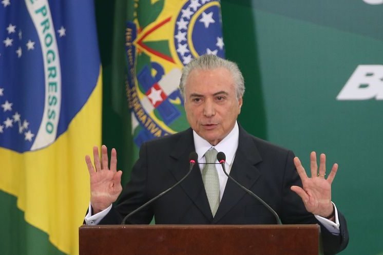 Temer diz ter certeza da aprovação das mudanças trabalhistas