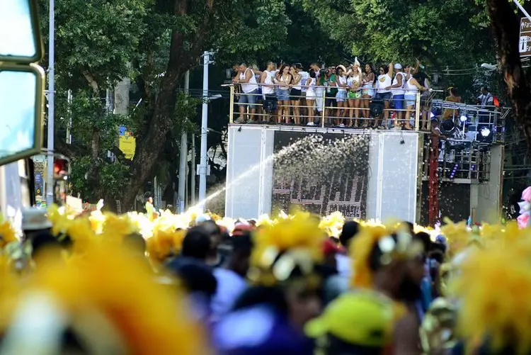 Carnaval em Salvador: os dois afirmam que os PMs foram truculentos na ação (Valter Pontes/SECOM/Agência Brasil)