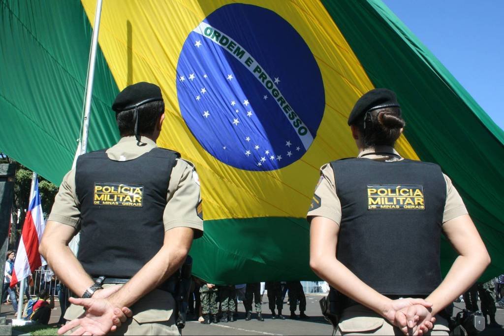 Polícia Militar de Minas Gerais: corporação está com inscrições para concurso abertas (Facebook/PMMG/Reprodução)