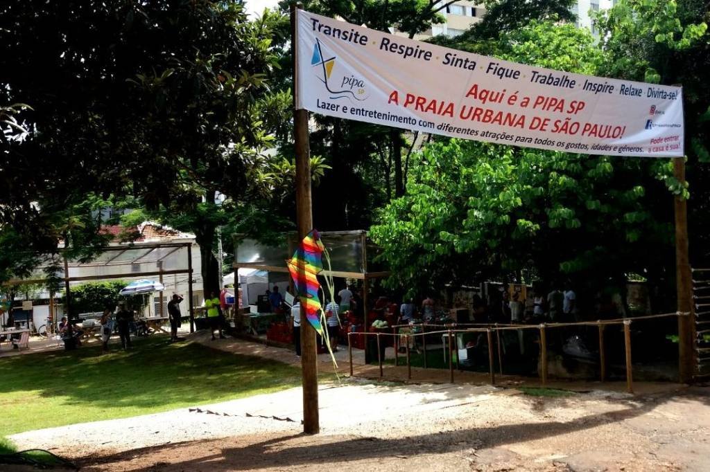 Bexiga ganha primeira praia urbana de SP