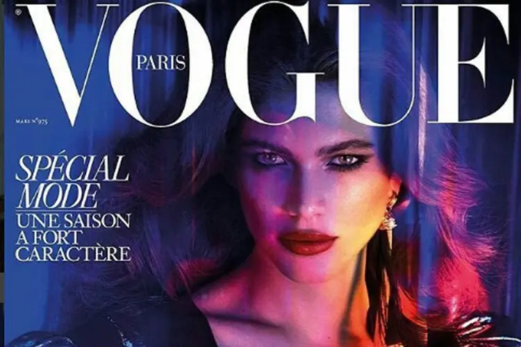 Vogue Paris: a modelo que tem 35.000 seguidores no Instagram (Divulgação)