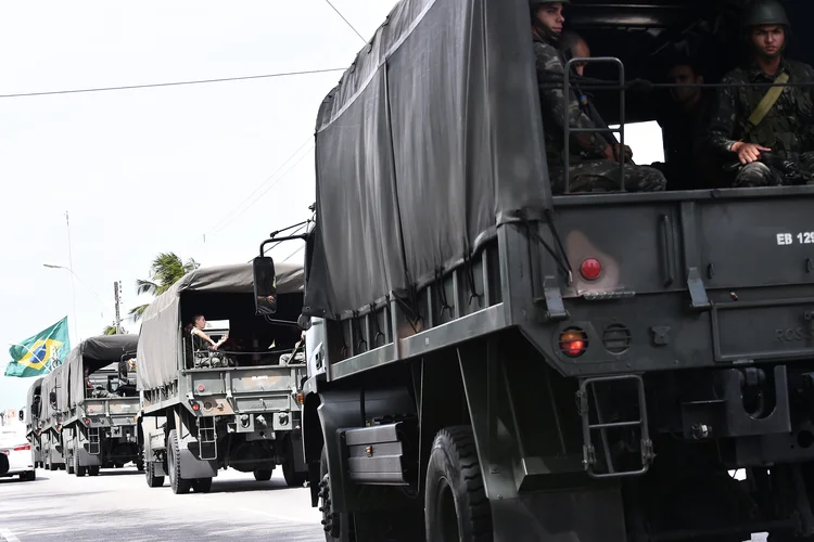 Natal: as ordens para os ataques teriam saído de Alcaçuz, onde 26 presos foram mortos durante as rebeliões do mês passado (Josemar Goncalves/Reuters)