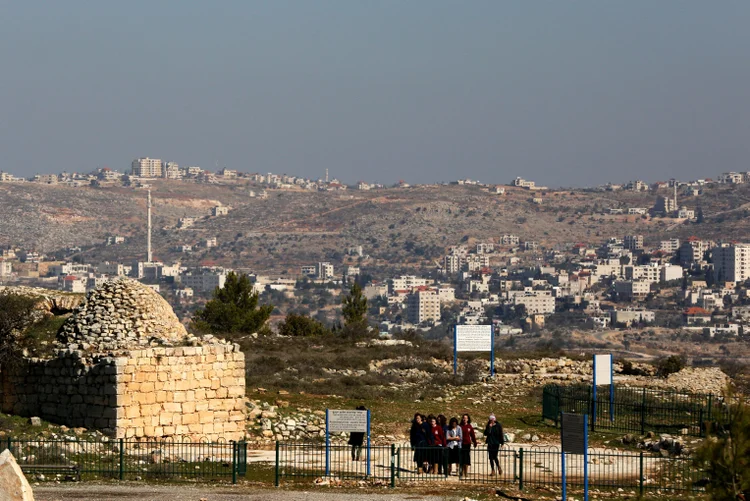Cisjordânia: o objetivo era que o plano fosse interpretado como um gesto de boa vontade de Israel (Ronen Zvulun/Reuters)
