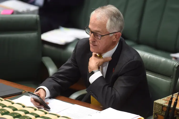 Turnbull: Trump teria acusado a Austrália de querer exportar "o próximo terrorista de Boston" (AAP/Lukas Coch/Reuters)
