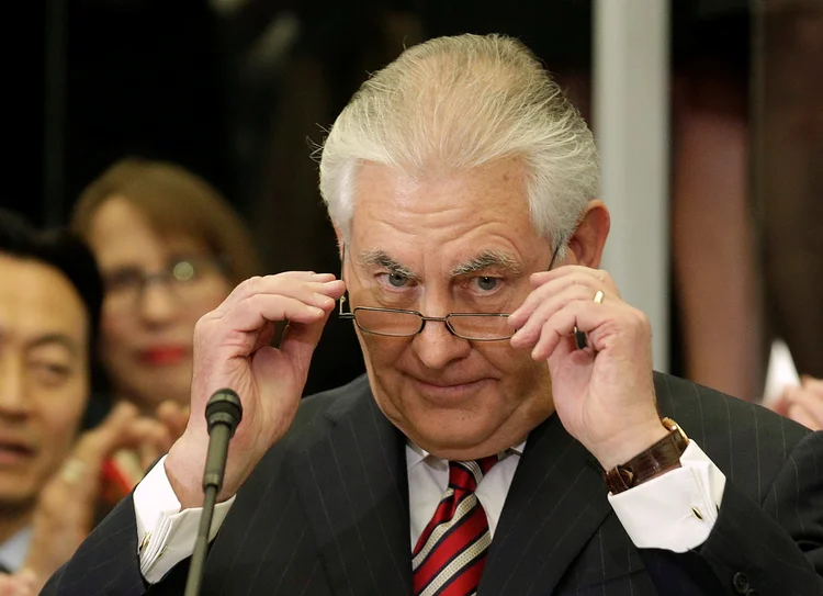 Rex Tillerson: "Não podemos deixar que nossas convicções pessoais anulem nossa capacidade de trabalhar como uma equipe" (Joshua Roberts/Reuters)