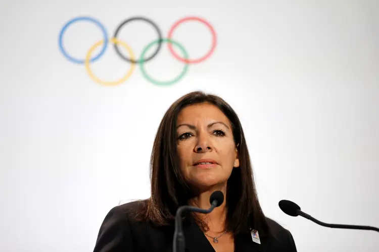 Prefeita de Paris, Anne Hidalgo (Benoit Tessier/Reuters)