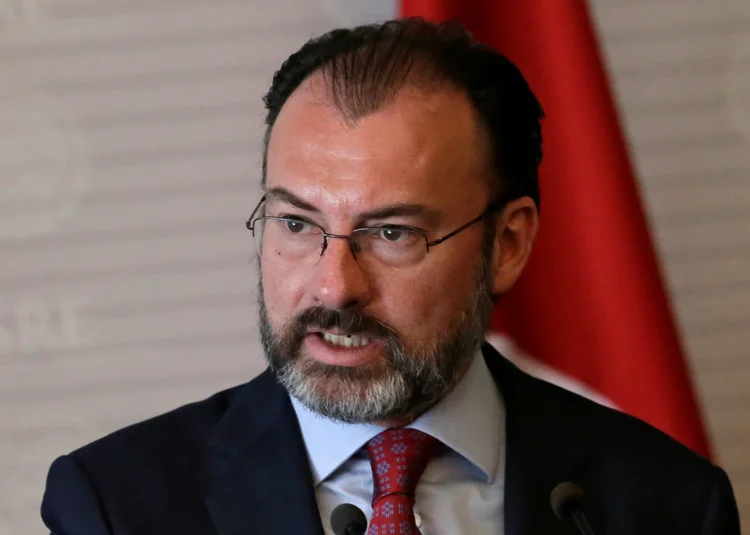 Luis Videgaray: México e EUA vivem um momento de tensão na relação bilateral pelo tom agressivo em relação ao país latino usado pelo presidente americano (Henry Romero/Reuters)