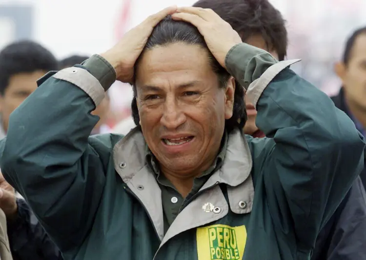 Alejandro Toledo: o ex-presidente peruano e sua esposa são processados por lavagem de dinheiro por causa das compras de imóveis feitas no Peru com recursos procedentes da Ecoteva (Mariana Bazo/Reuters)