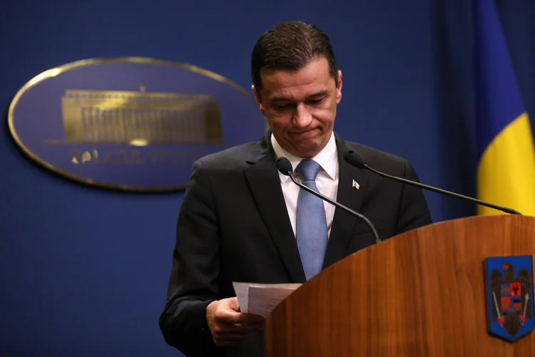 Sorin Grindeanu: premiê está na linha de frente para enfrentar manifestações jamais vistas na Romênia desde 1989 (Stoyan Nenov/Reuters)