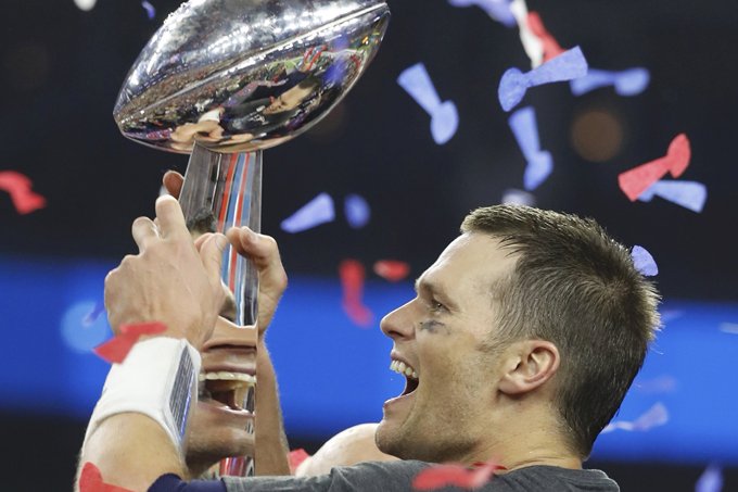 Tom Brady, do Patriots: ele levantará a taça mais uma vez? (Robert Seale/Reuters)