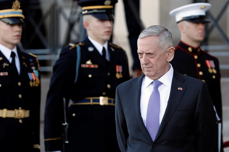 James Mattis: "cada uma das capitais precisa mostrar o seu apoio à nossa defesa comum", afirmou (Yuri Gripas/Reuters)