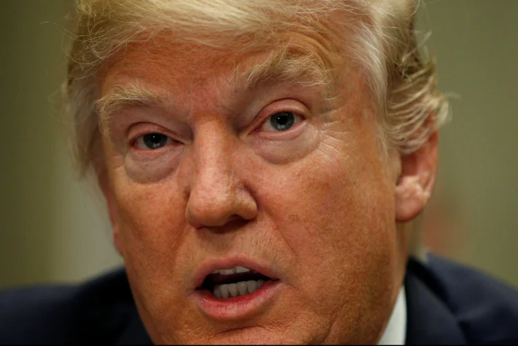 Donald Trump: é provável que o debate vá parar na Suprema Corte (Kevin Lamarque/Reuters)