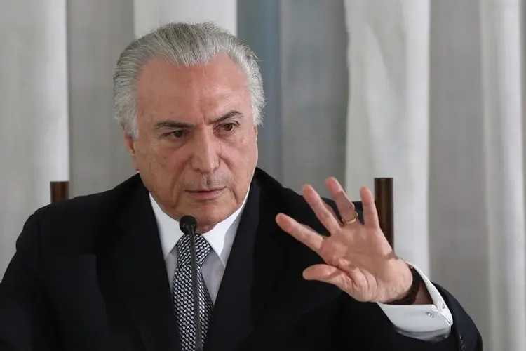 Michel Temer: em discurso, presidente acrescentou que é "imperioso" realizar a reforma previdenciária no país (Adriano Machado/Reuters)