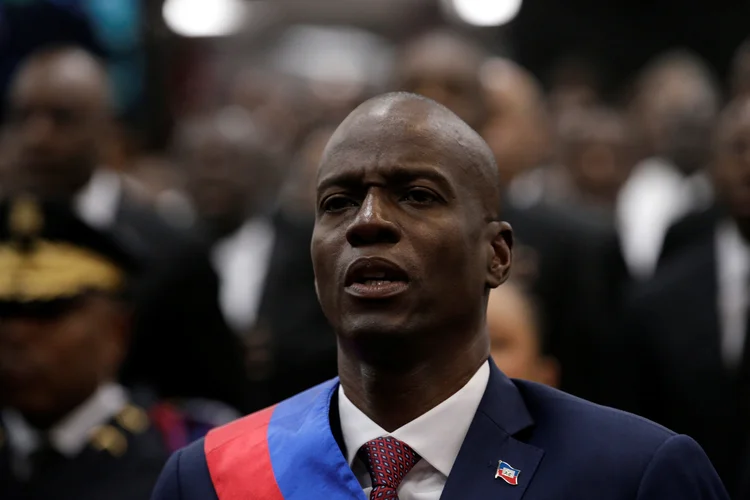 Moise: "Vou precisar de todos, os candidatos, os políticos, os que votaram em mim e os que não votaram para mudar este país" (Andres Martinez Casares/Reuters)