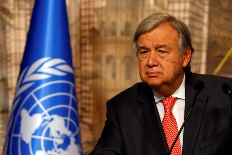 Guterres: "A saída é o acordo, com eleições, respeito aos direitos fundamentais e respeito aos poderes" (Murad Sezer/Reuters)