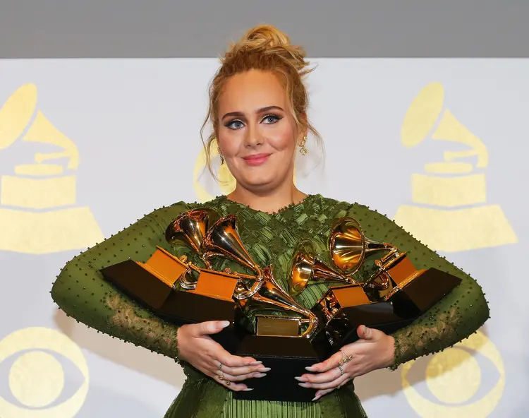 Adele: "não consigo aceitar este prêmio, e me sinto muito humilde e grata. Mas a artista da minha vida é Beyoncé" (Mike Blake/Reuters)