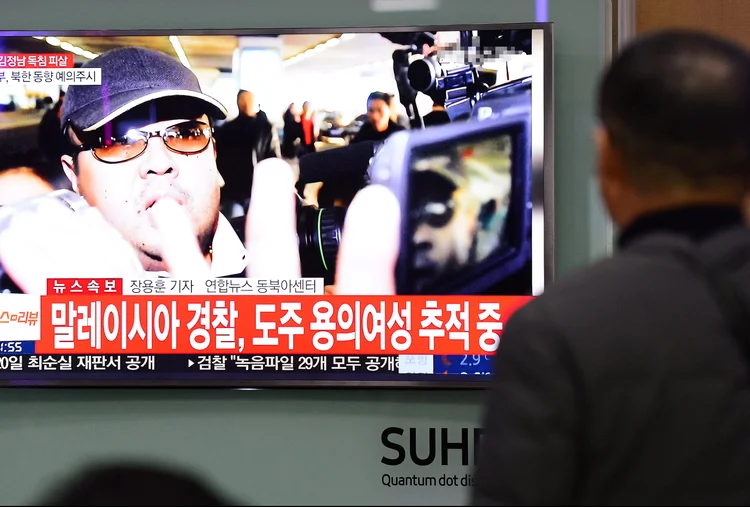 Assassinato: cinco cidadãos norte-coreanos são suspeitos de envolvimento no assassinato de Kim Jong-nam, o que provoca a ira de Pyongyang (Lim Se-young/News1/Reuters)