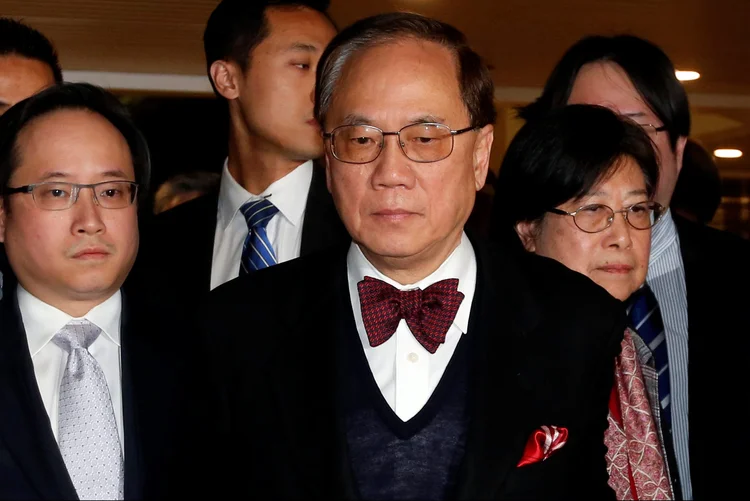 Donald Tsang: político podia ter sido condenado a até sete anos de prisão, mas pegou 20 meses (Bobby Yip/Reuters)