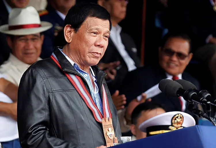 Rodrigo Duterte: presidente filipino também revelou que pretende nomear os dirigentes de mais de 42 mil distritos (Harley Palangchao/Reuters)