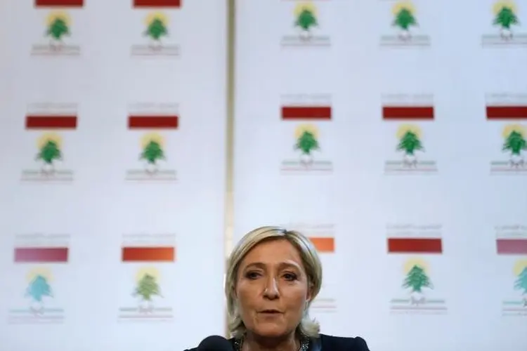 Marine Le Pen: a líder teria pago funcionários do partido com fundos da União Europeia (Mohamed Azakir)