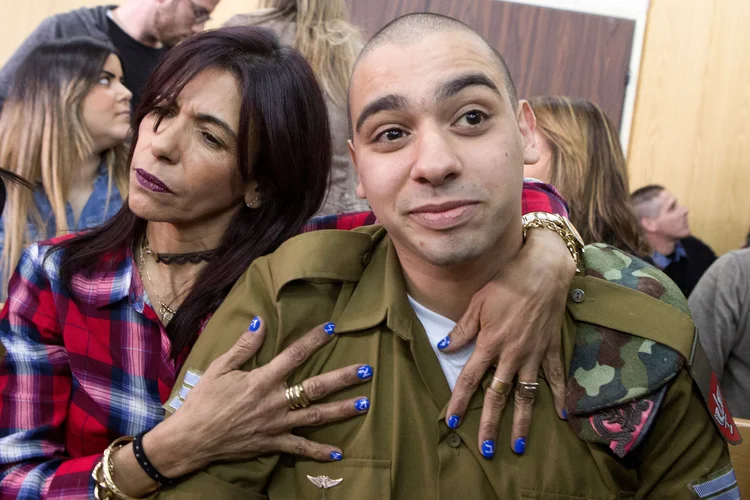 Elor Azaria: corte militar condenou no mês passado o sargento por assassinato (Jim Hollander/Reuters)