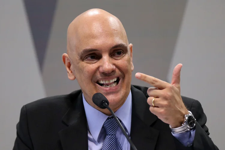Alexandre de Moraes: indicado ao STF admitiu que atuará como revisor nos casos da Lava Jato que forem levados ao pleno do tribunal (Adriano Machado/Reuters)