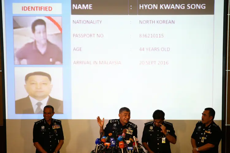 Polícia da Malásia: até agora a polícia identificou um total de oito norte-coreanos suspeitos de ligação com o assassinato (Athit Perawongmetha/Reuters)