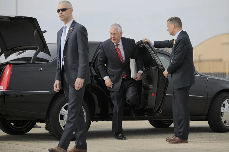 Rex Tillerson: o governo de Peña Nieto deixou claro que não permitirá que sua soberania nacional seja abalada (Carlos Barria/Reuters)