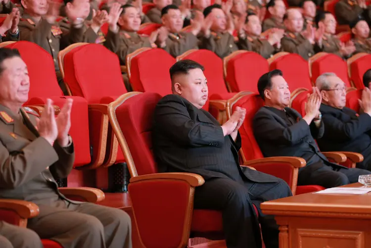 Kim Jong Un: Coreia do Norte ameaça regularmente destruir os Estados Unidos (KCNA/Reuters)