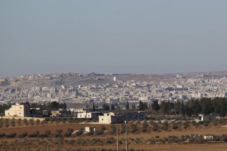 Al-Bab: o exército turco anunciou nesta sexta-feira a tomada completa de Al-Bab (Khalil Ashawi/Reuters)