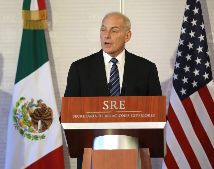 John Kelly: visão dos EUA está sendo formulada pelo secretário de Segurança Interna (Carlos Barria/Reuters)