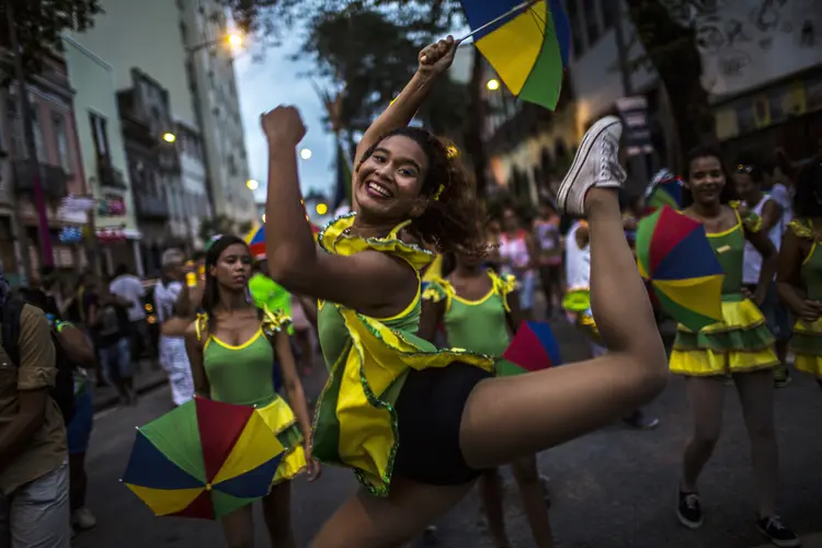 Carnaval: a Prefeitura considera que a demanda atingirá 90% da ocupação hoteleira (Dado Galdieri/Bloomberg)