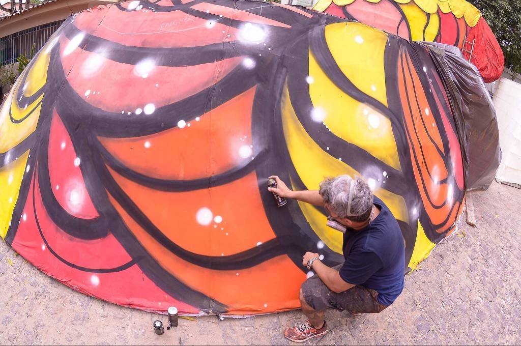 A polêmica do Galo grafitado do Recife no carnaval