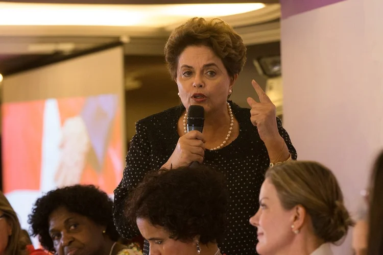 Dilma Rousseff: "A solução achada pela esquerda em Portugal é uma referência e um exemplo. Portugal demonstra de forma muito clara o caminho do que pode ser uma coalizão progressista" (Lula Marques/Agência PT/Divulgação)