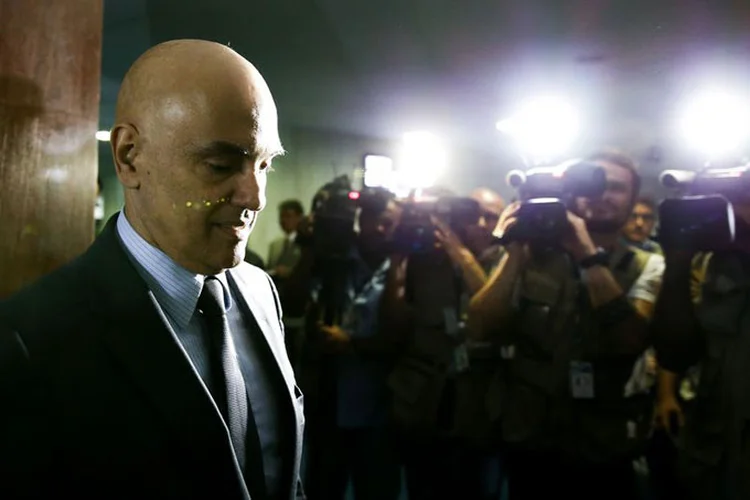 Alexandre de Moraes: as perguntas serão escolhidas e colocadas pelo relator do processo, o senador Eduardo Braga (PMDB-AM) (Agência Brasil)