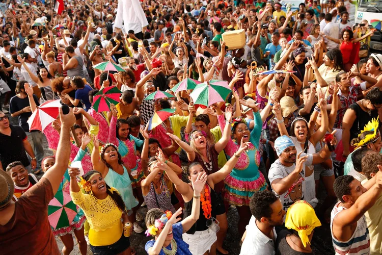 Carnaval de Recife, em Pernambuco, é um dos mais animados do país (Arquivo PCR - Facebook/Reprodução)