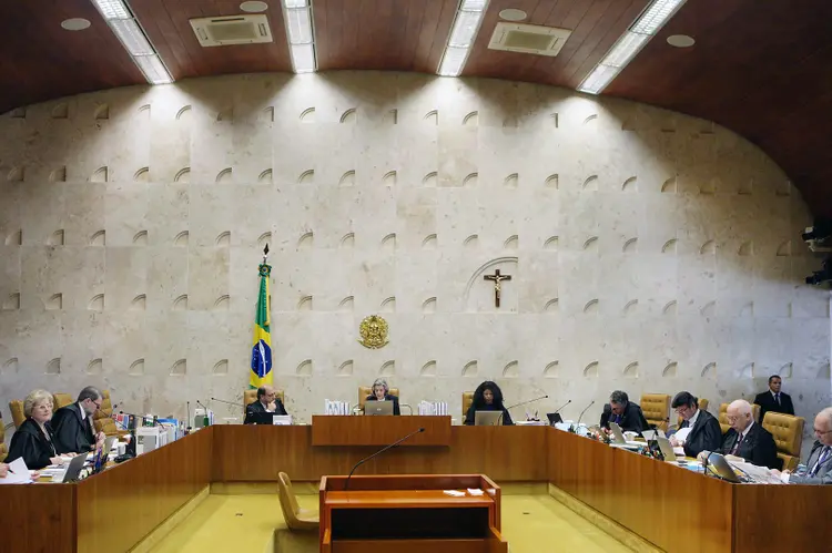 STF: ministros se dividem entre céticos e confiantes na aprovação da proposta de Barroso (STF/Divulgação)