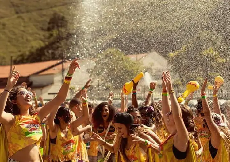 Carnaval em Ouro Preto, Minas Gerais (Prefeitura de Ouro Preto/Facebook/Reprodução)