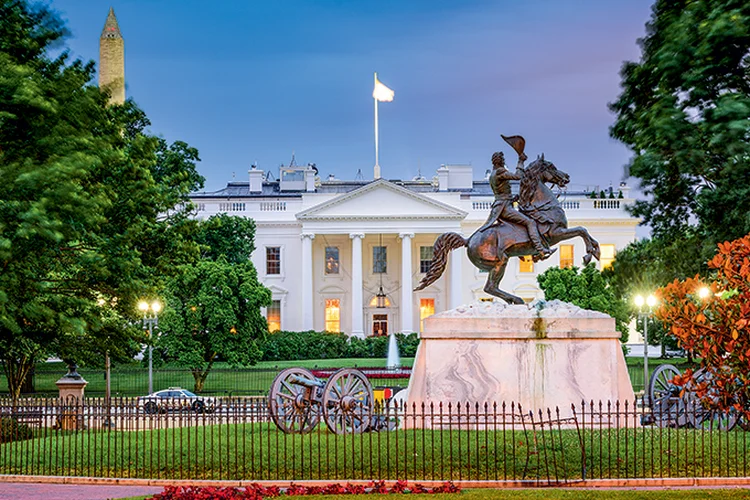 Casa Branca: porta-voz foi ponderada sobre a proximidade de uma conciliação entre os dois países no âmbito comercial (foto/Getty Images)