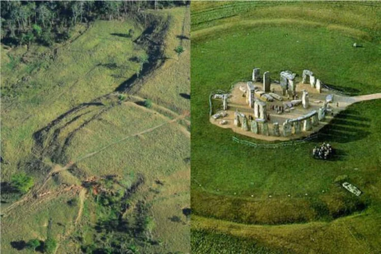 Pesquisadores também encontraram vestígios de geoglifos na Floresta Amazônica (Salman Kahn and José Iriarte / Exeter University/Divulgação)