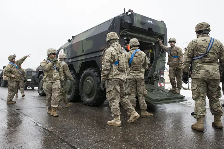 Exército americano: especialistas em segurança descobriram anteriormente no mapa do aplicativo movimentos que acreditam ser de soldados dos EUA na África (Getty Images/Getty Images)