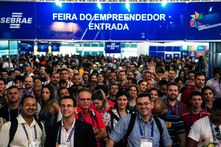 Feira do Empreendedor do ano passado: expectativa para 2017 é receber 150 mil visitantes (Sebrae-SP/Flickr/Reprodução)