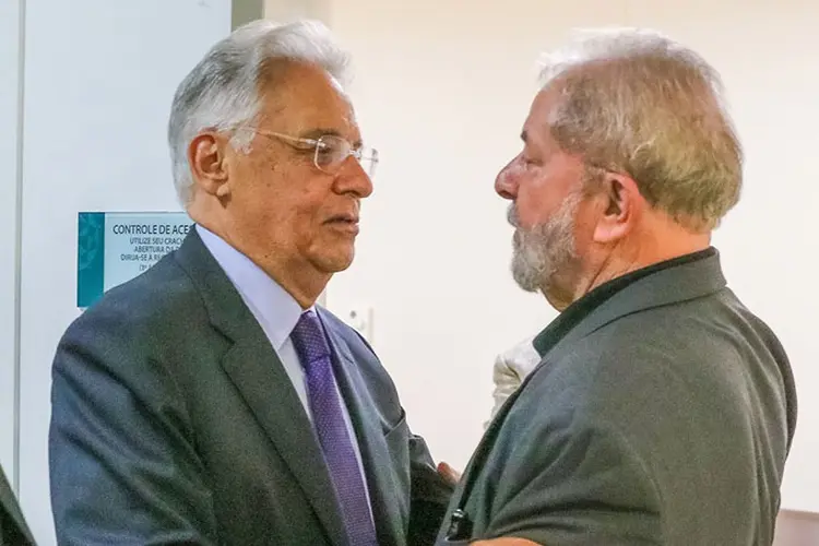 FHC: ele foi ouvido por Moro, por videoconferência, em ação penal em que o também ex-presidente da República Luiz Inácio Lula da Silva é réu (Lula/Divulgação)